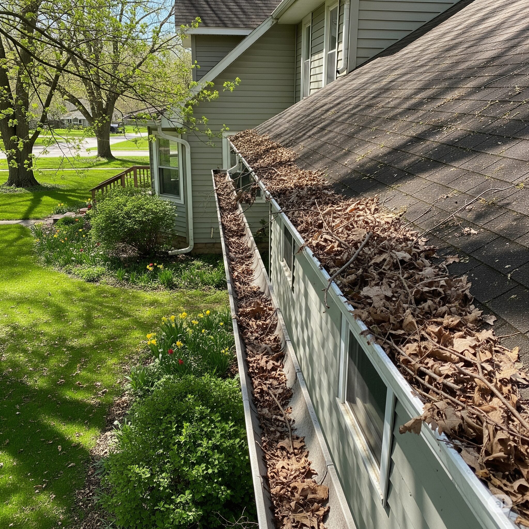 Dirty Gutters in Indiana Dirty Gutters in Indiana